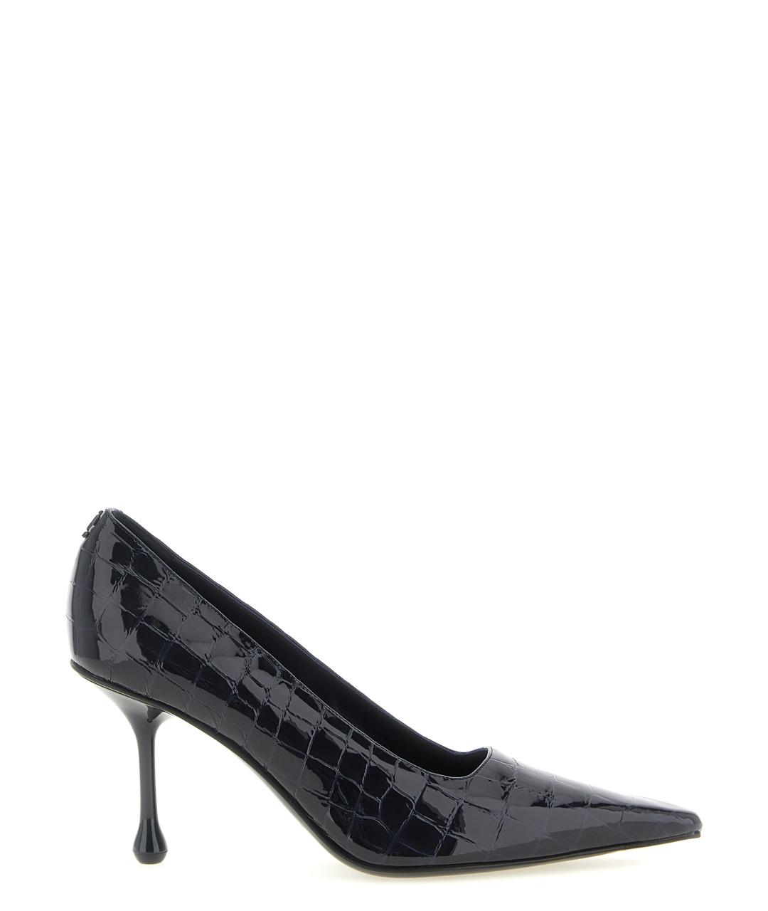 JIMMY CHOO Синие кожаные туфли, фото 1