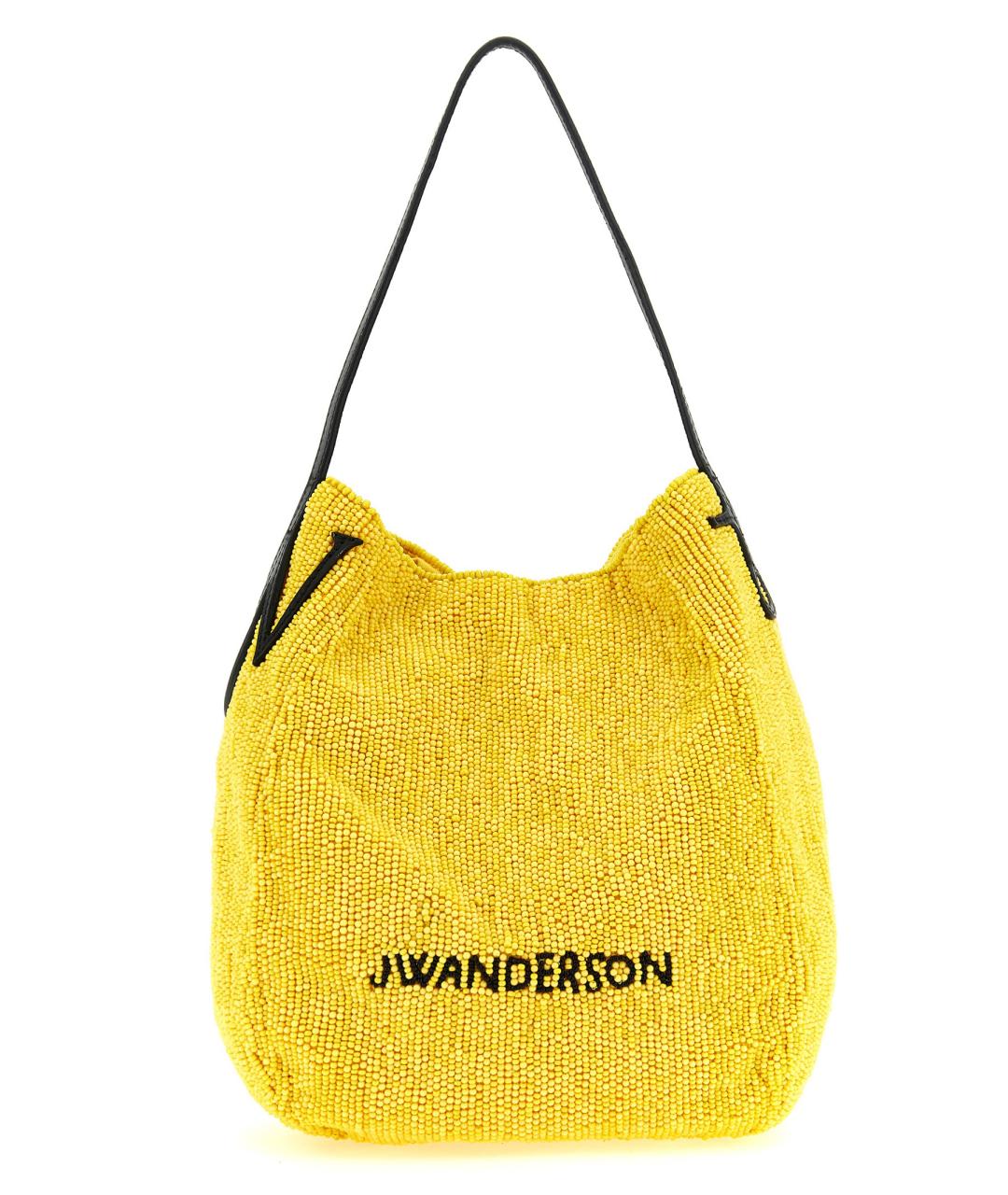 J.W.ANDERSON Желтая тканевая сумка через плечо, фото 1
