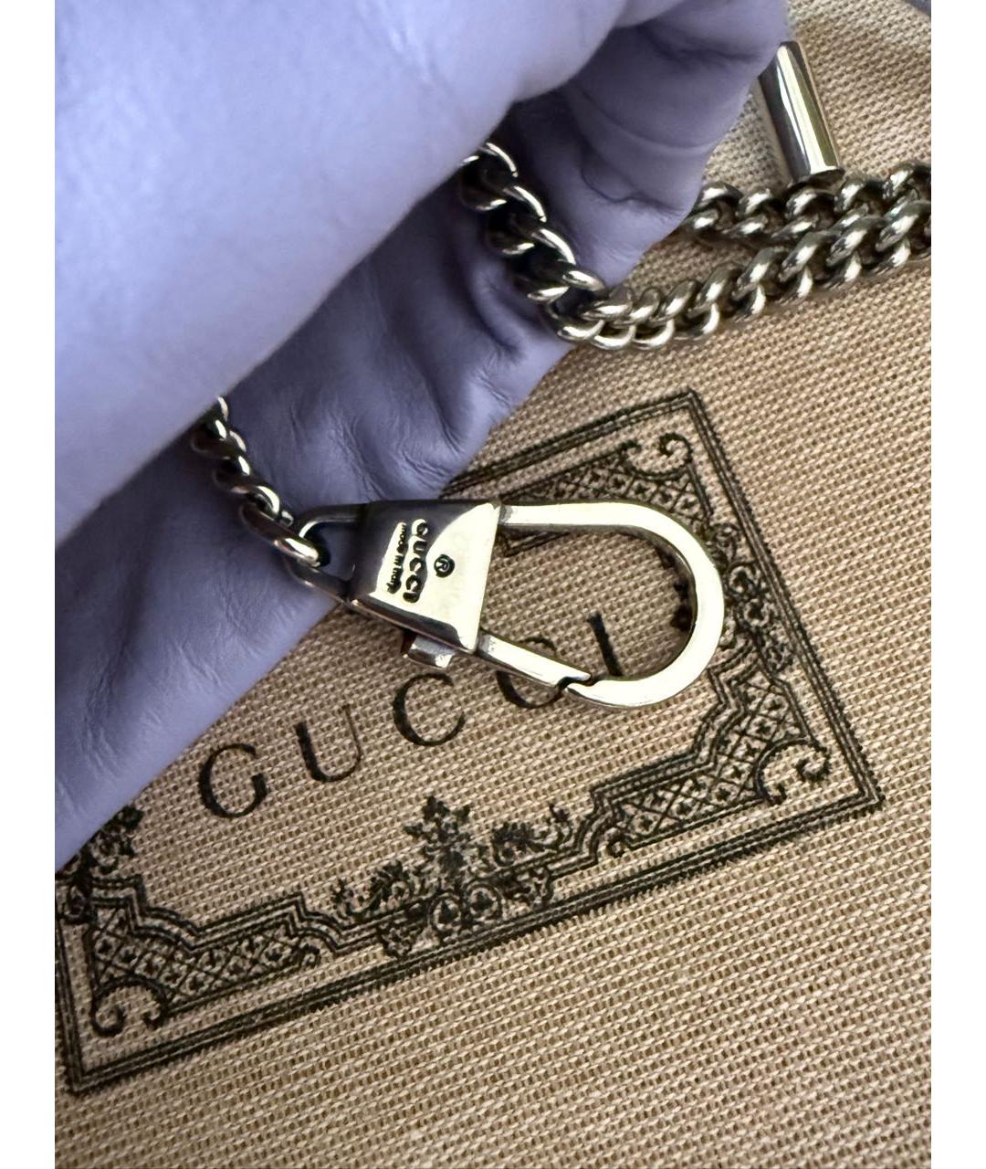 GUCCI Кожаная сумка через плечо, фото 8