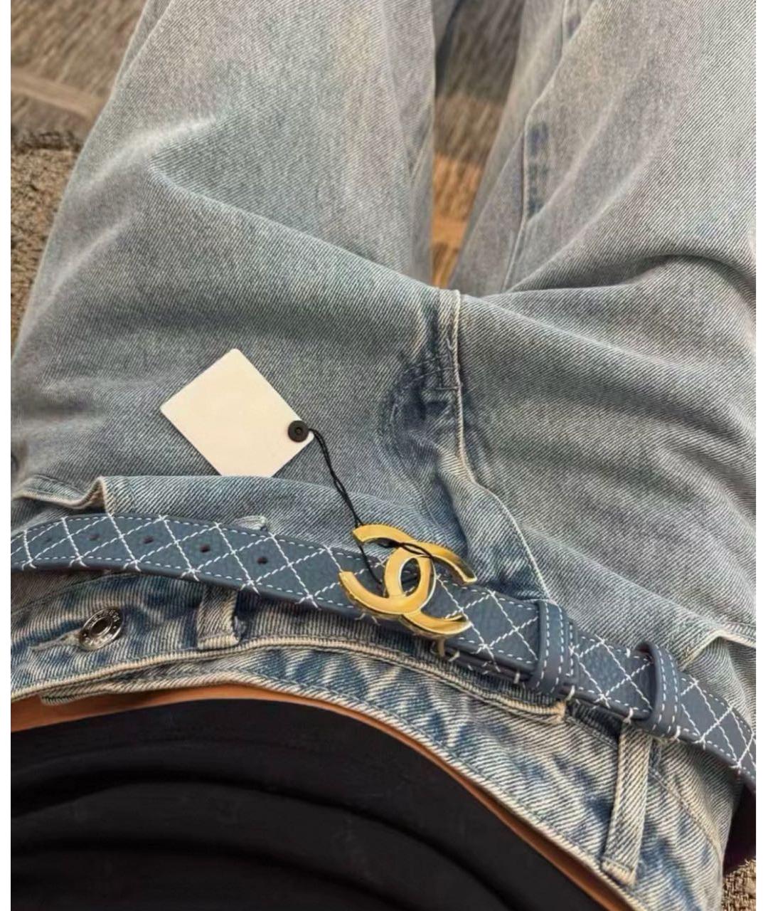 CHANEL Кожаный ремень, фото 3