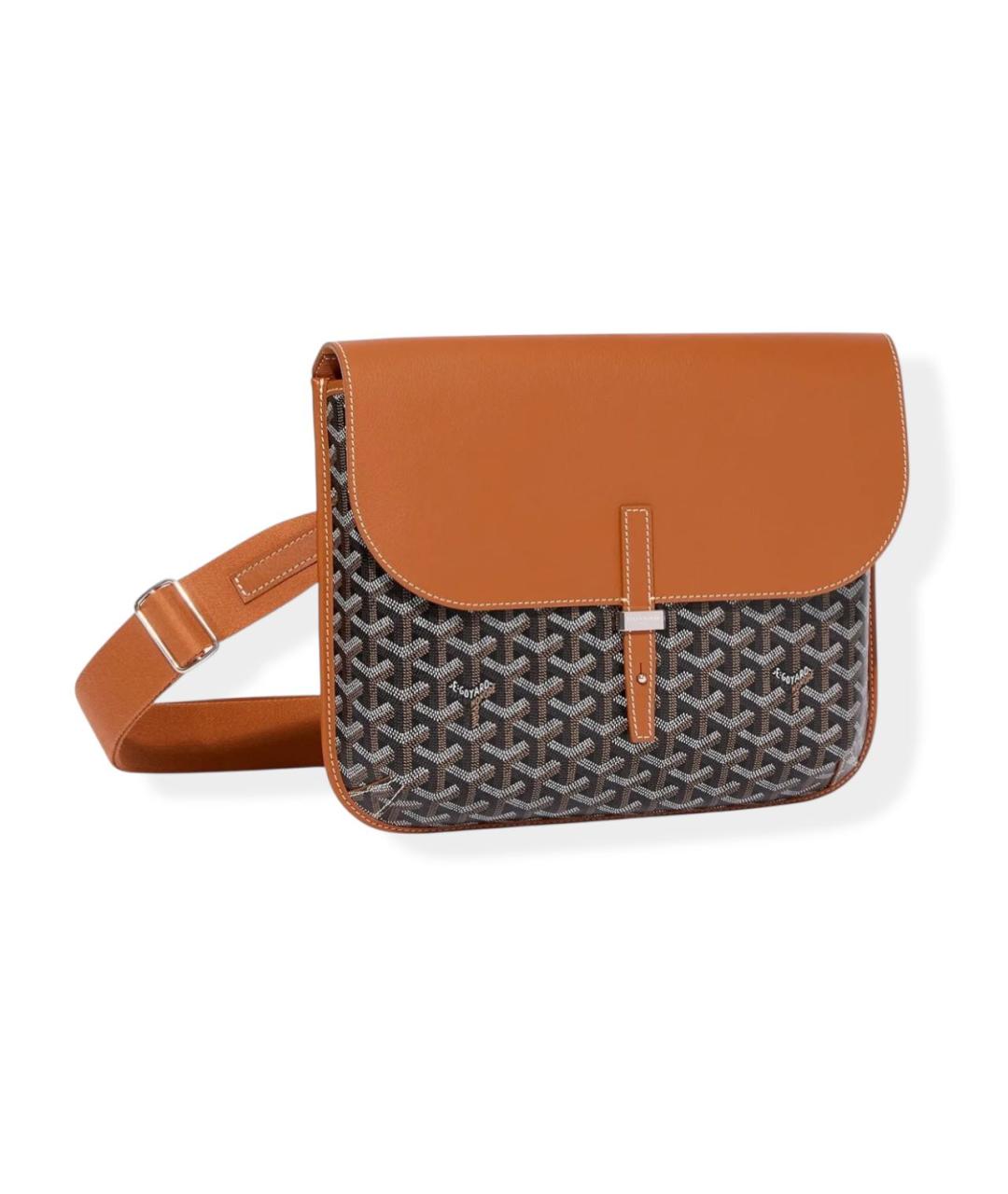 GOYARD Коричневая канва сумка на плечо, фото 1
