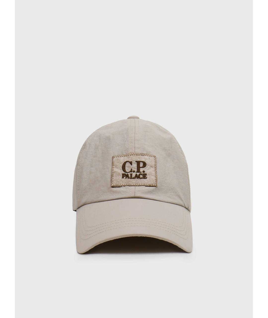CP COMPANY Бежевая синтетическая кепка/бейсболка, фото 10