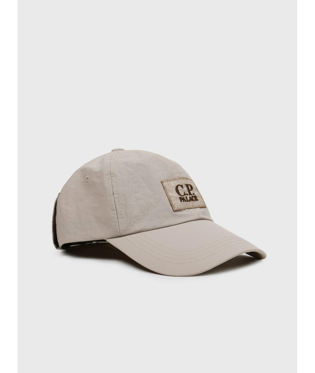 CP COMPANY Бежевая синтетическая кепка/бейсболка, фото 3