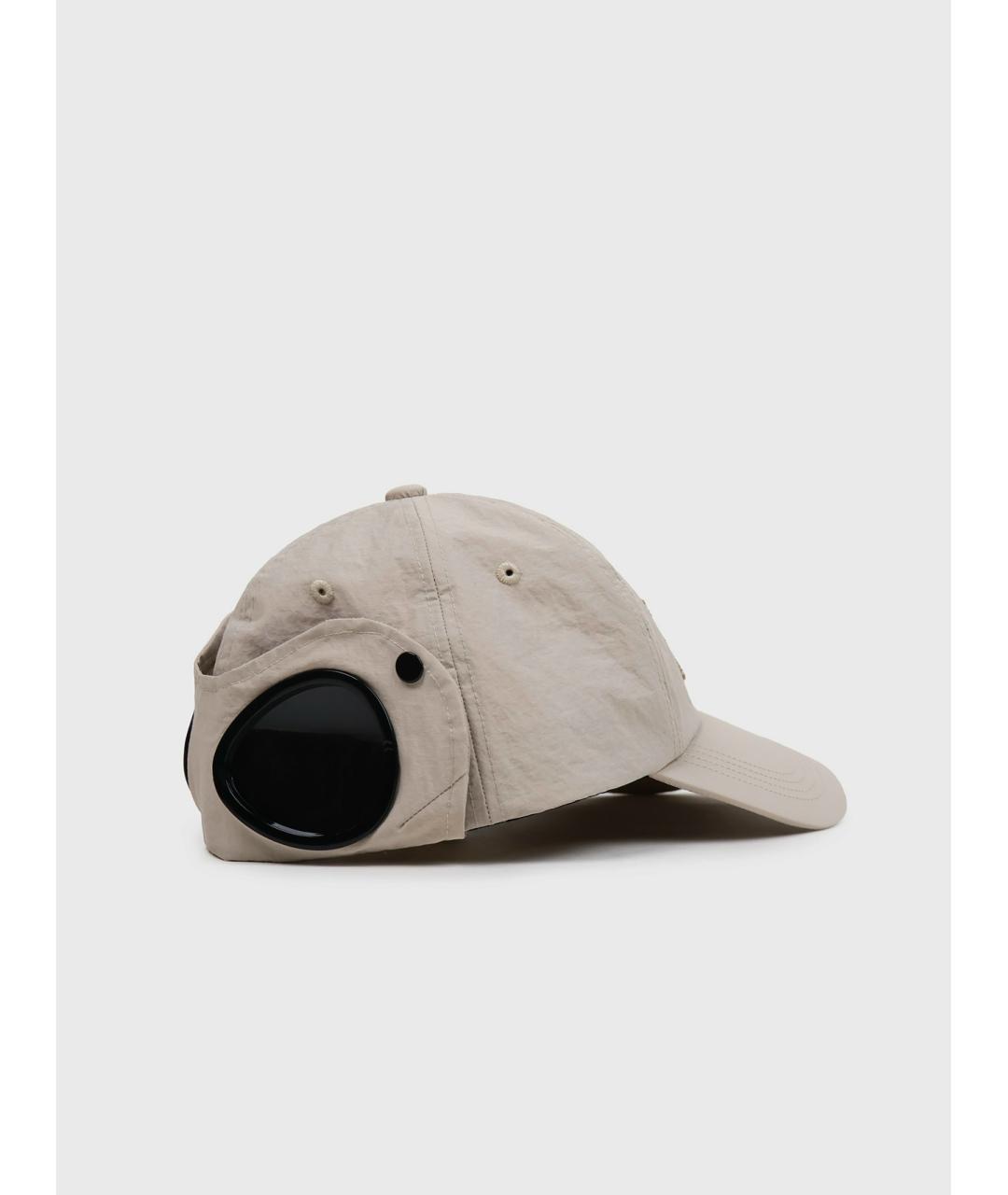 CP COMPANY Бежевая синтетическая кепка/бейсболка, фото 2