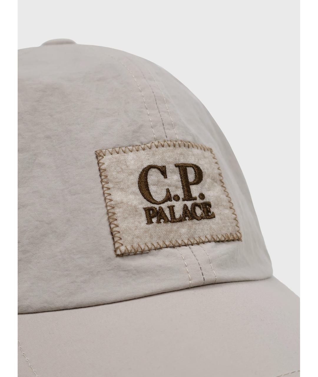 CP COMPANY Бежевая синтетическая кепка/бейсболка, фото 4