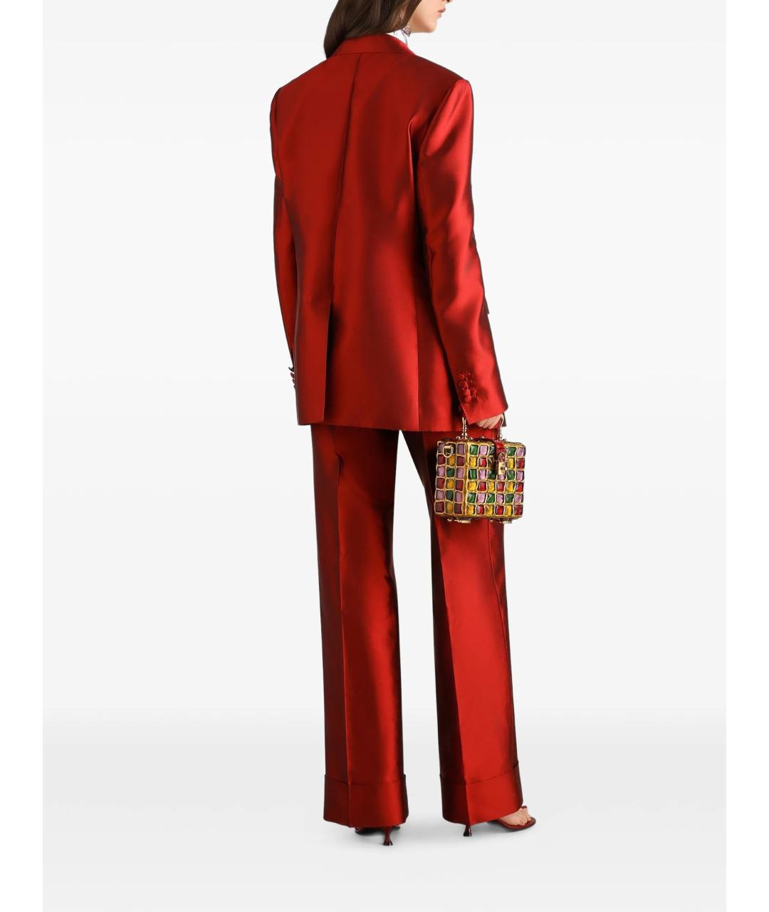 DOLCE&GABBANA Мульти шелковая майка, фото 3