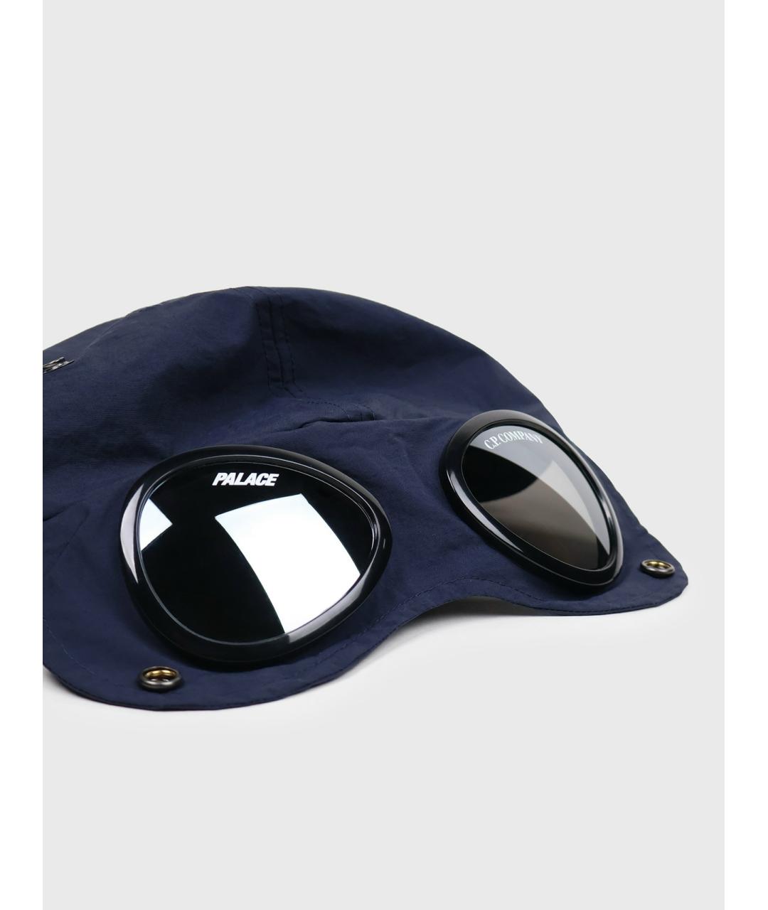CP COMPANY Темно-синяя синтетическая кепка/бейсболка, фото 5