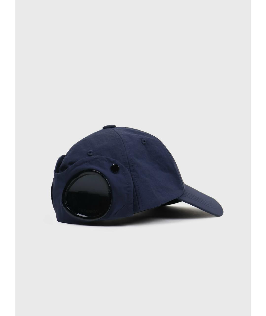CP COMPANY Темно-синяя синтетическая кепка/бейсболка, фото 2