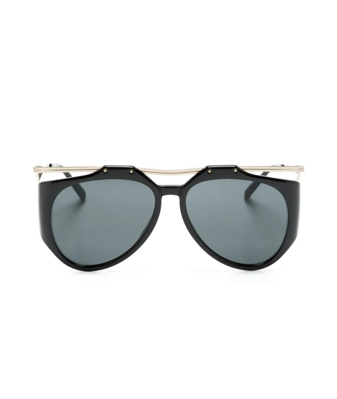 SAINT LAURENT Черные солнцезащитные очки, фото 2