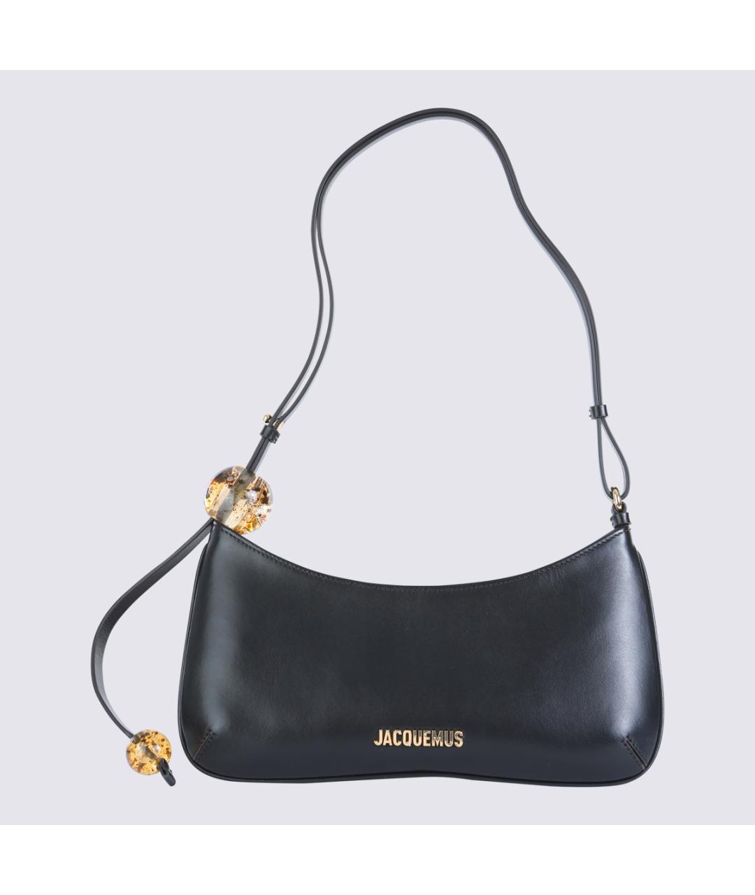 JACQUEMUS Черная канва сумка через плечо, фото 2
