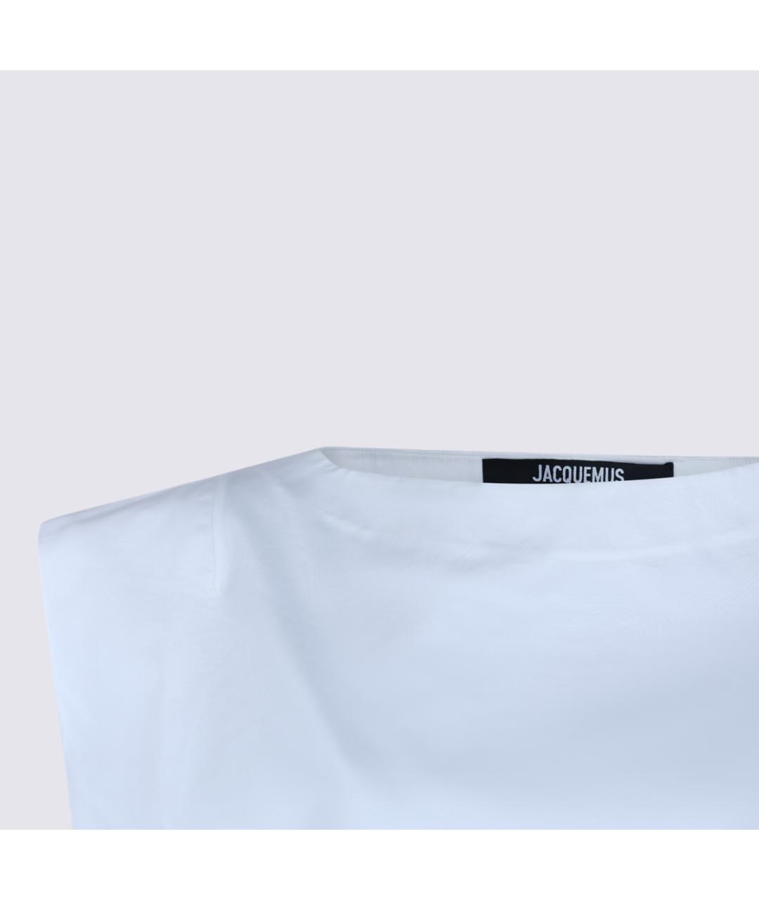 JACQUEMUS Белая майка, фото 5