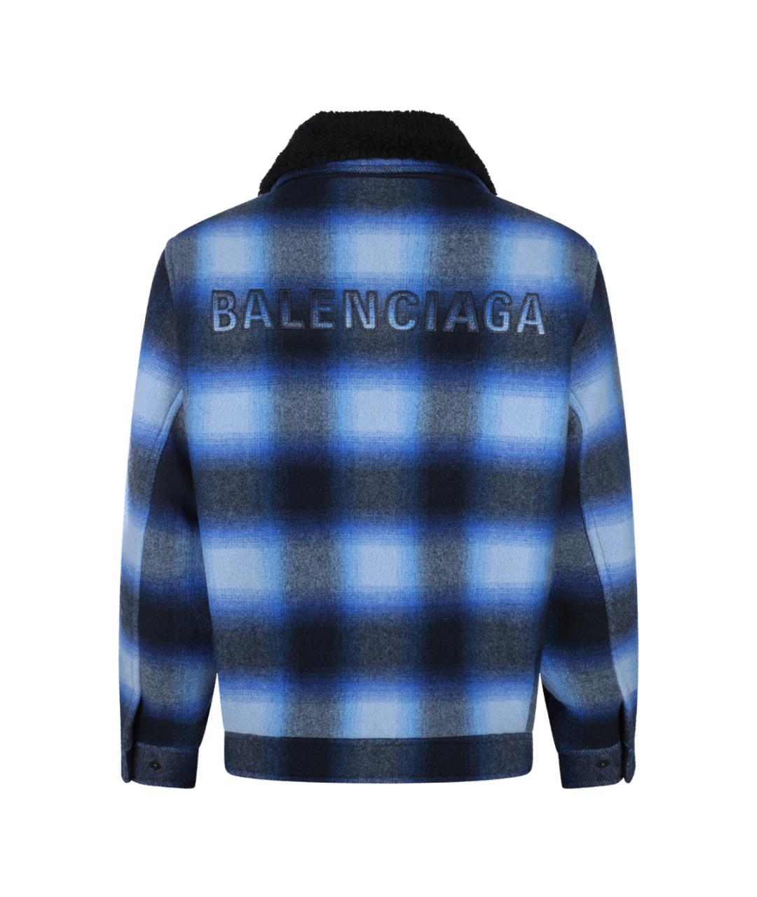 BALENCIAGA Мульти шерстяная куртка, фото 2