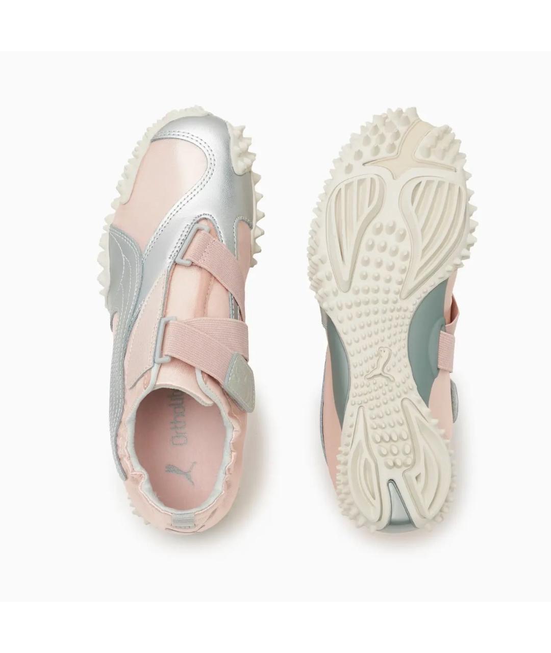 PUMA Розовые текстильные балетки, фото 3