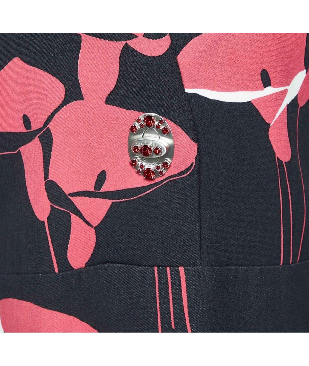MIU MIU Мульти вискозное повседневное платье, фото 4