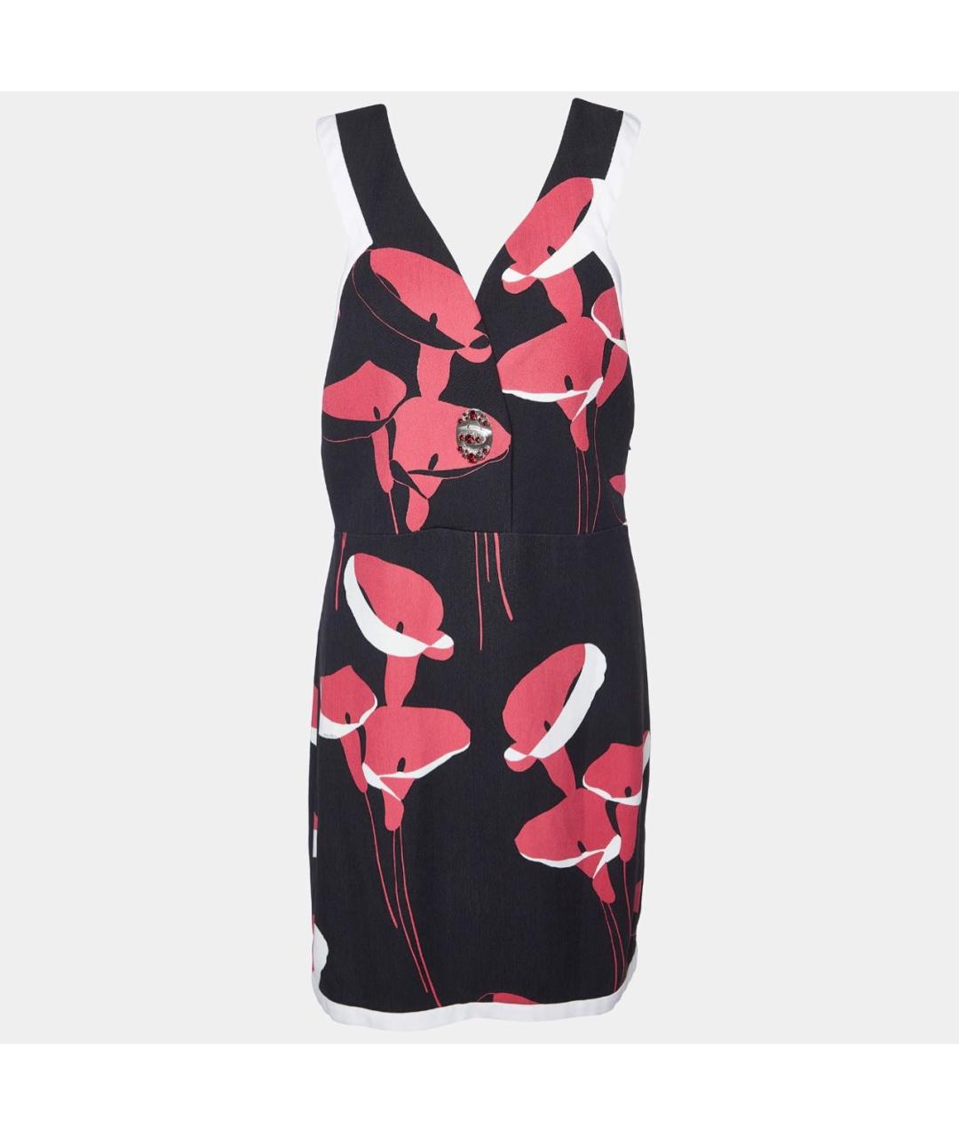 MIU MIU Мульти вискозное повседневное платье, фото 9