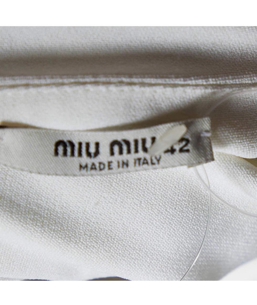 MIU MIU Мульти вискозное повседневное платье, фото 3