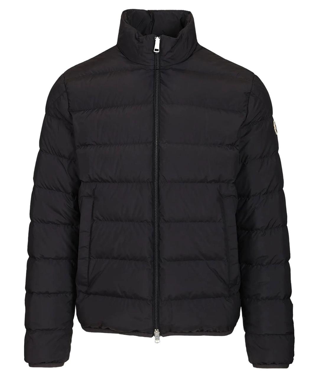 MONCLER Синий полиэстеровый пуховик, фото 1