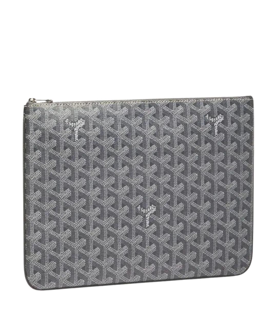 GOYARD Антрацитовая канва папка для документов, фото 1