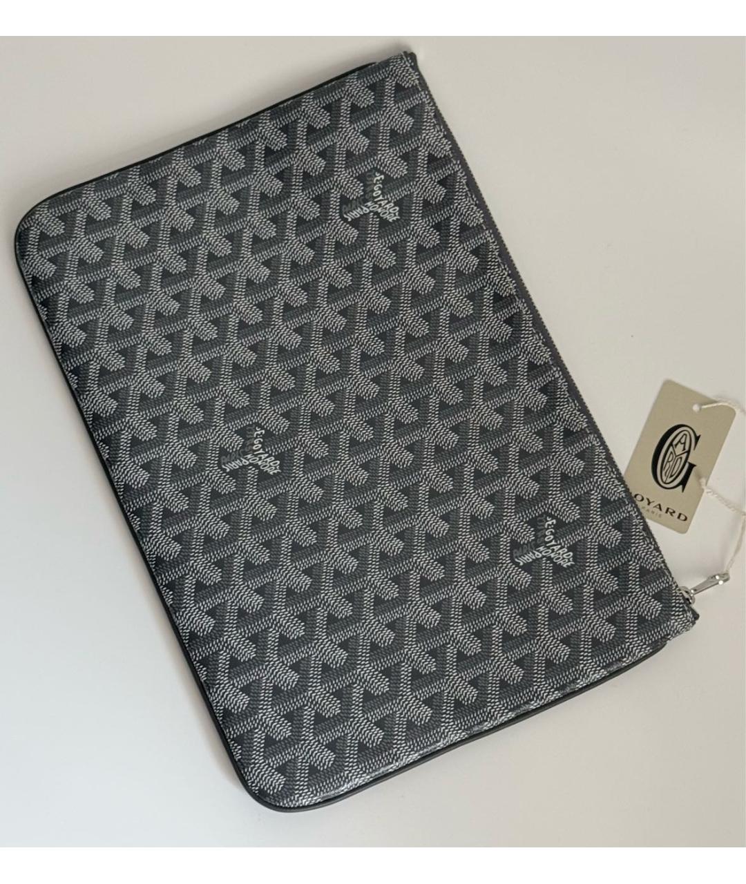 GOYARD Антрацитовая канва папка для документов, фото 2