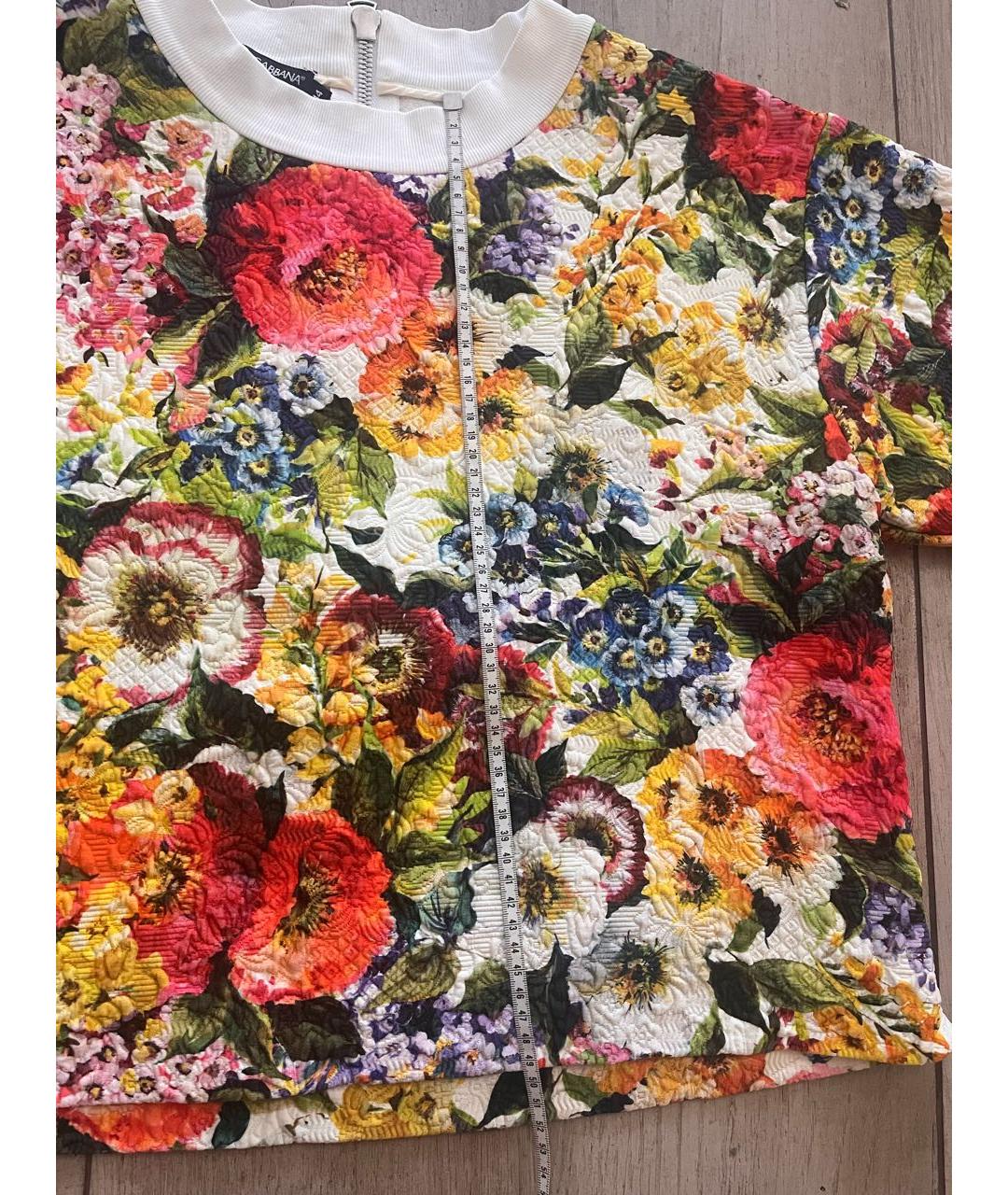DOLCE&GABBANA Мульти хлопковый джемпер / свитер, фото 4