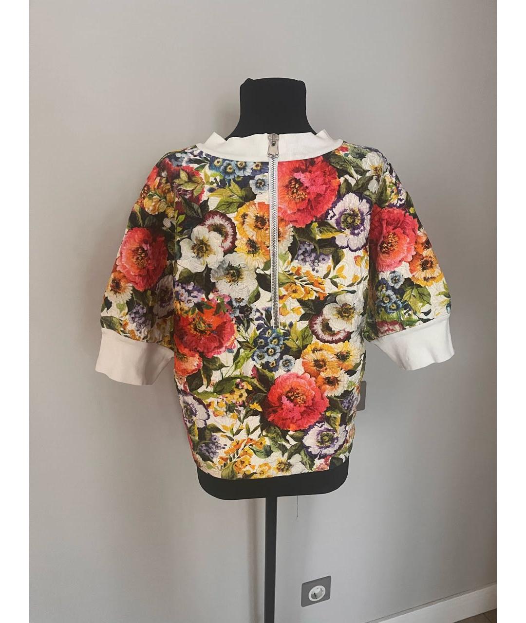 DOLCE&GABBANA Мульти хлопковый джемпер / свитер, фото 2