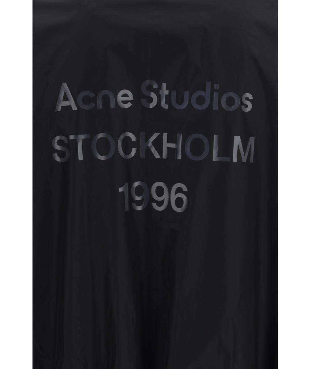ACNE STUDIOS Черная нейлоновая куртка, фото 3
