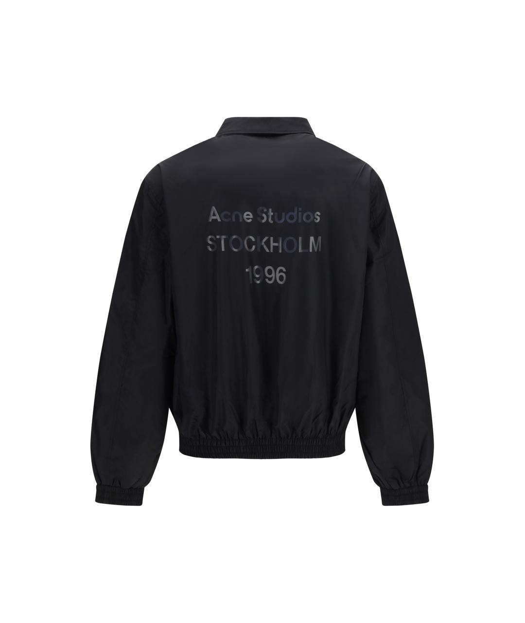 ACNE STUDIOS Черная нейлоновая куртка, фото 2
