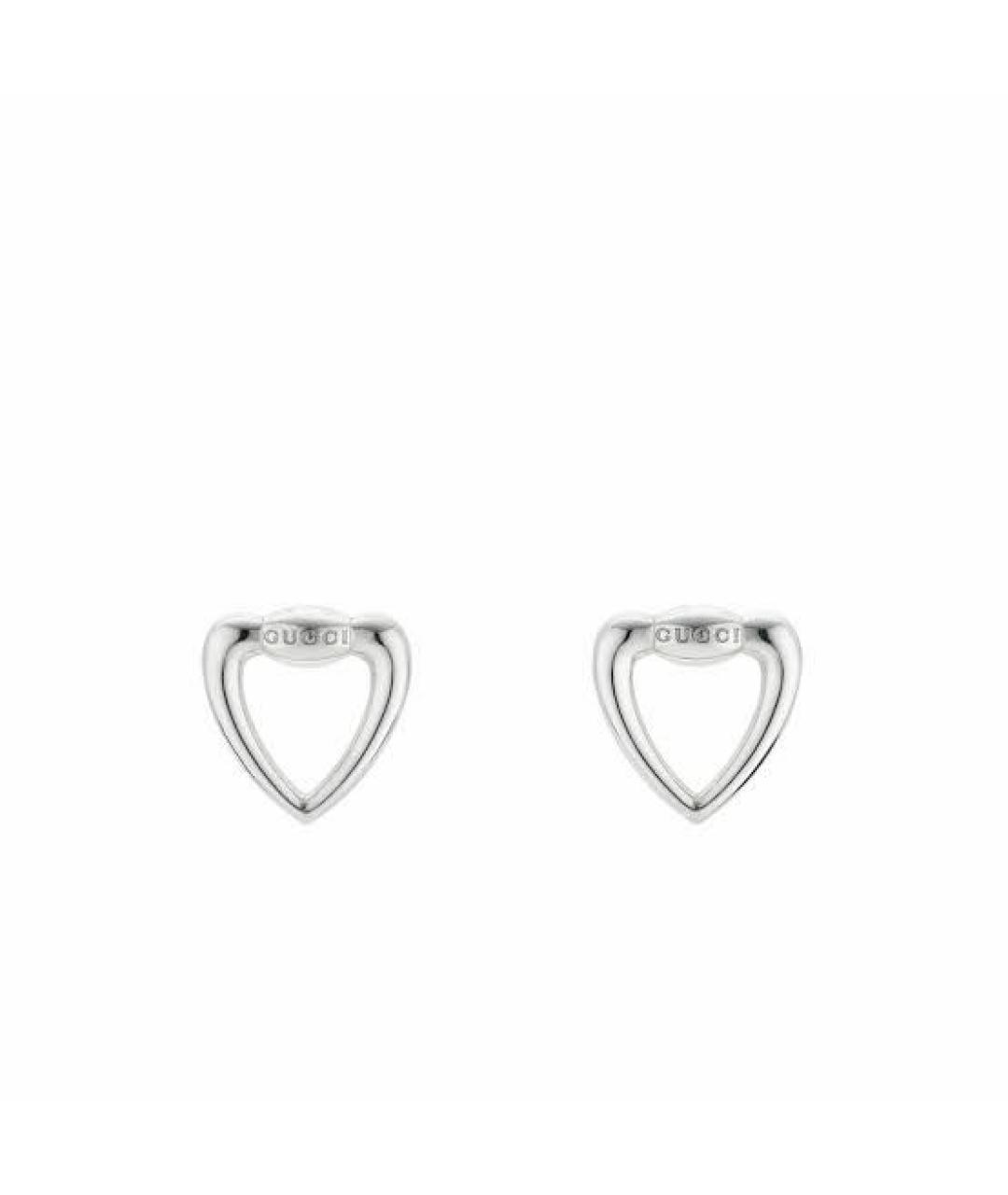 GUCCI Серебряные серебряные серьги, фото 1