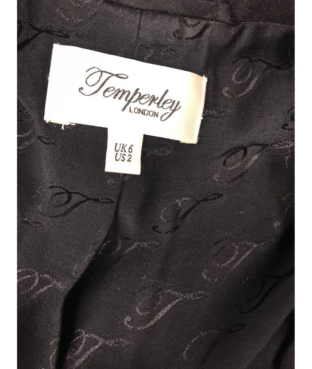 TEMPERLEY LONDON Черный жакет/пиджак, фото 3