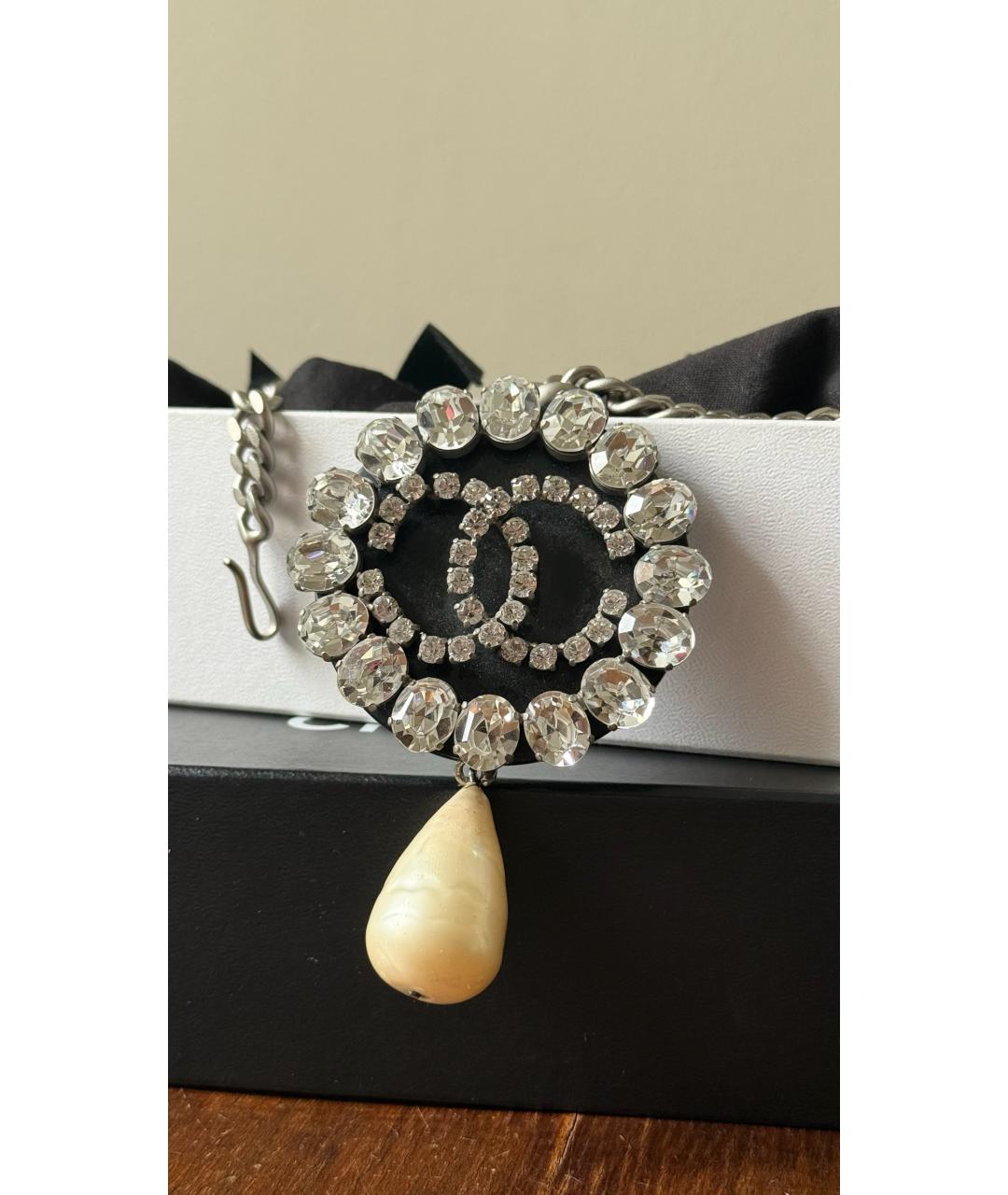 CHANEL Серебряное колье, фото 2