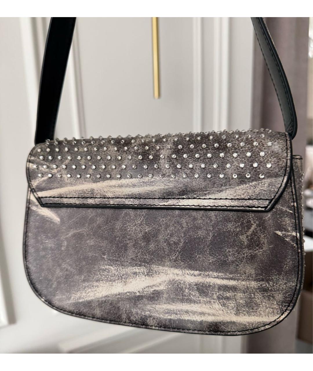 DIESEL Мульти кожаная сумка с короткими ручками, фото 6