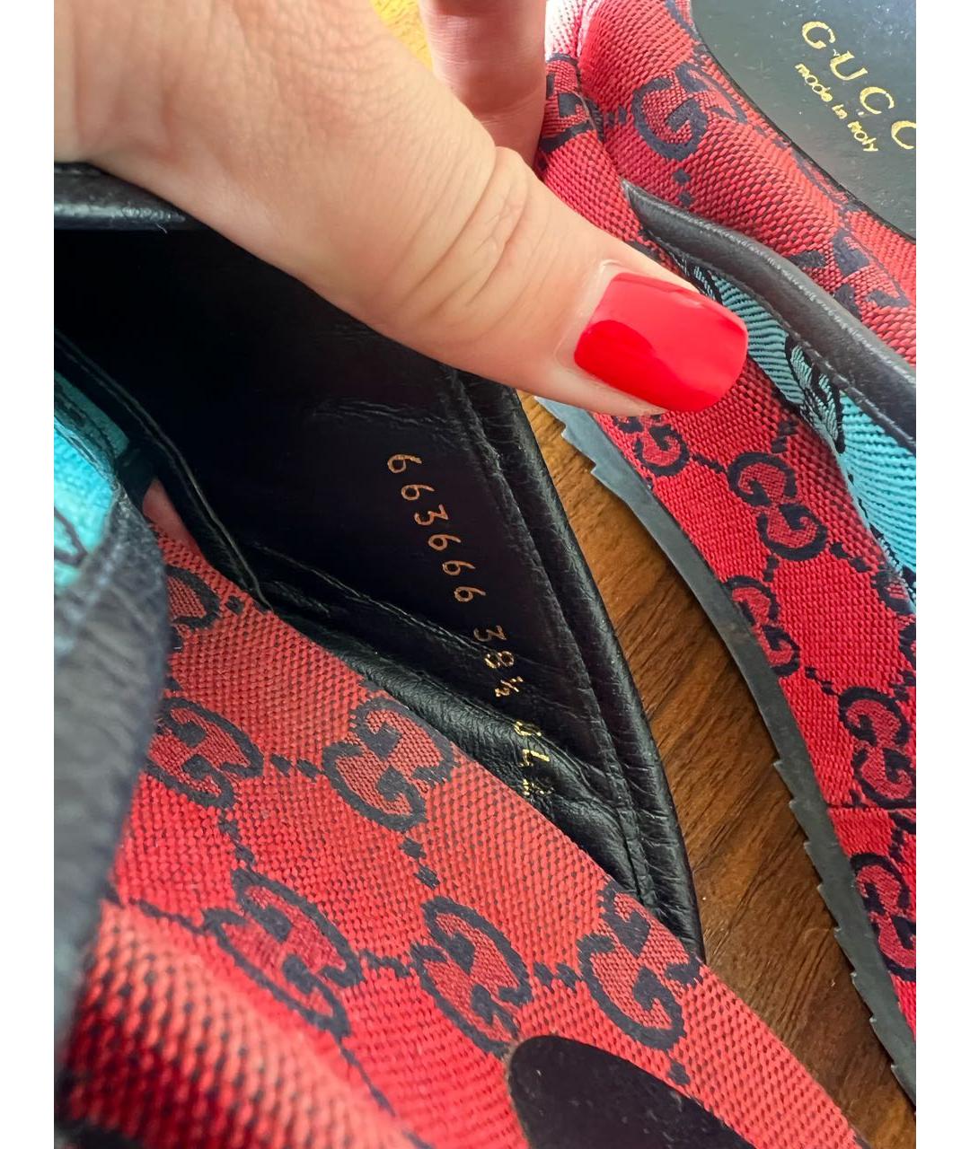 GUCCI Мульти шлепанцы, фото 5