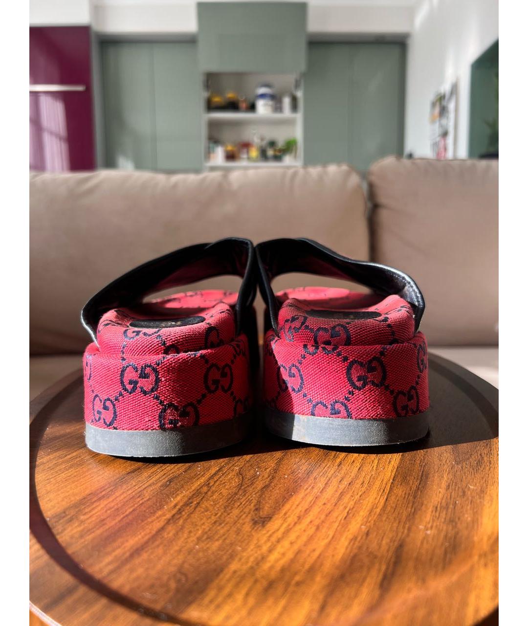GUCCI Мульти шлепанцы, фото 4
