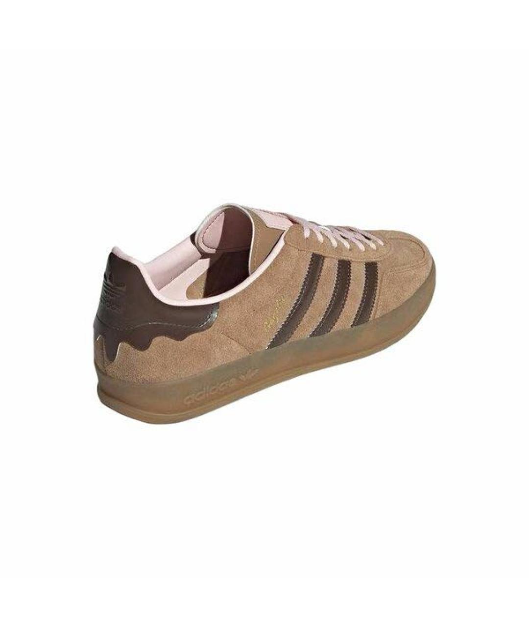 ADIDAS Коричневые замшевые кеды, фото 4