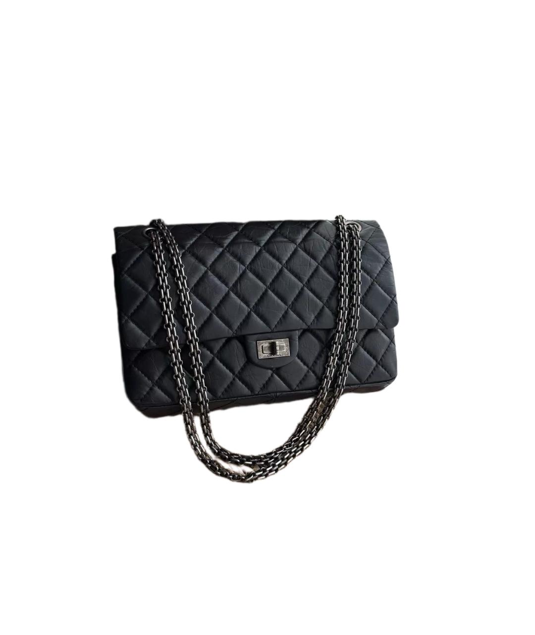 CHANEL Черная кожаная сумка через плечо, фото 10
