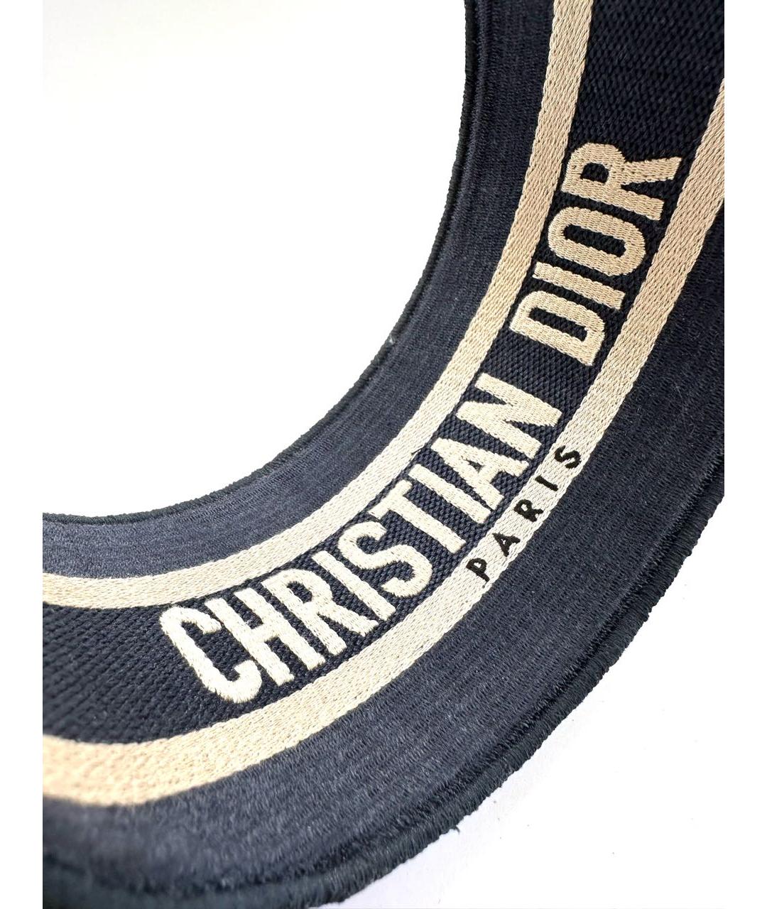 CHRISTIAN DIOR Темно-синий ободок, фото 4