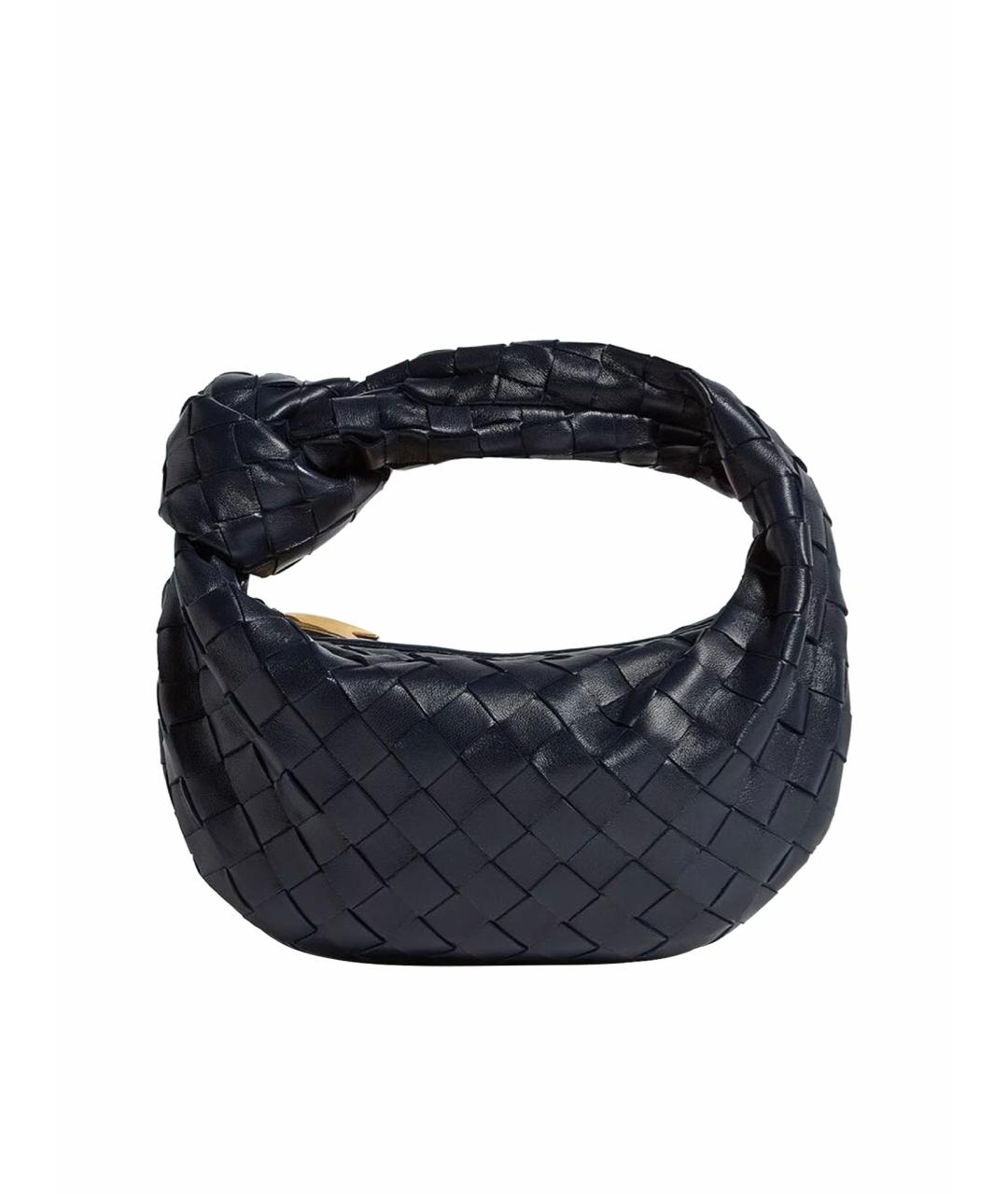BOTTEGA VENETA Черная кожаная сумка с короткими ручками, фото 9