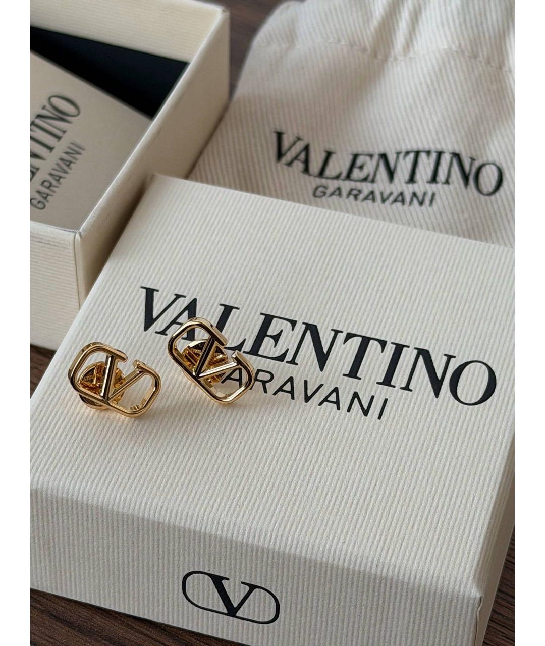 VALENTINO Золотые серьги, фото 3