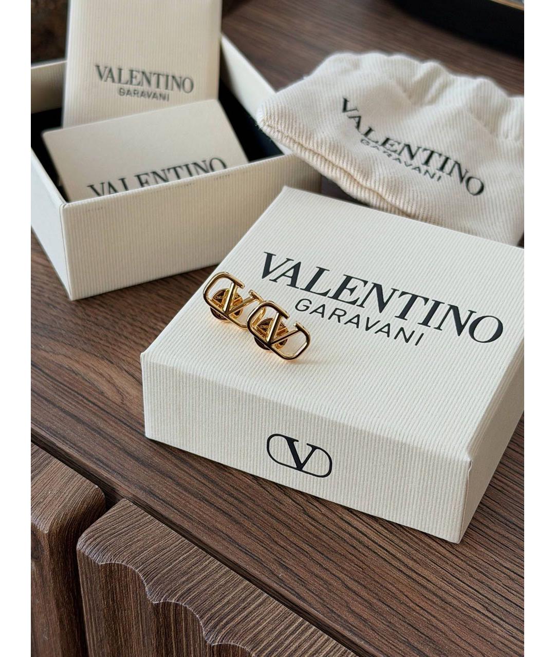 VALENTINO Золотые серьги, фото 4