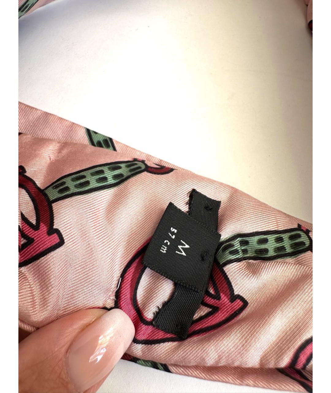 GUCCI Розовая повязка, фото 4