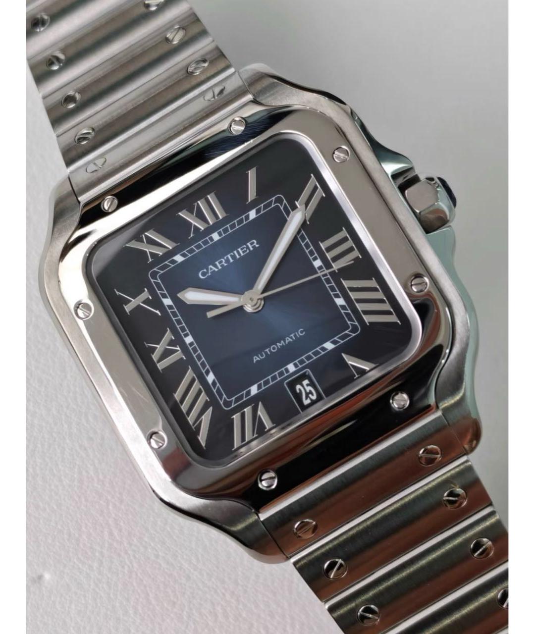 CARTIER Серебряные часы, фото 2