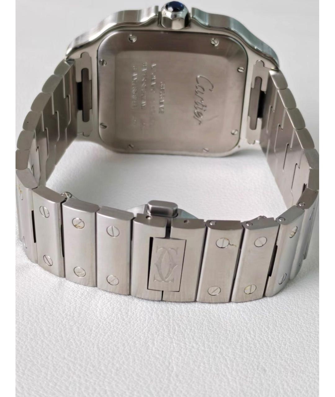 CARTIER Серебряные часы, фото 7