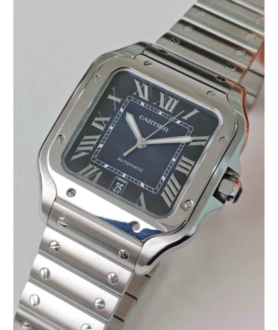 CARTIER Серебряные часы, фото 3