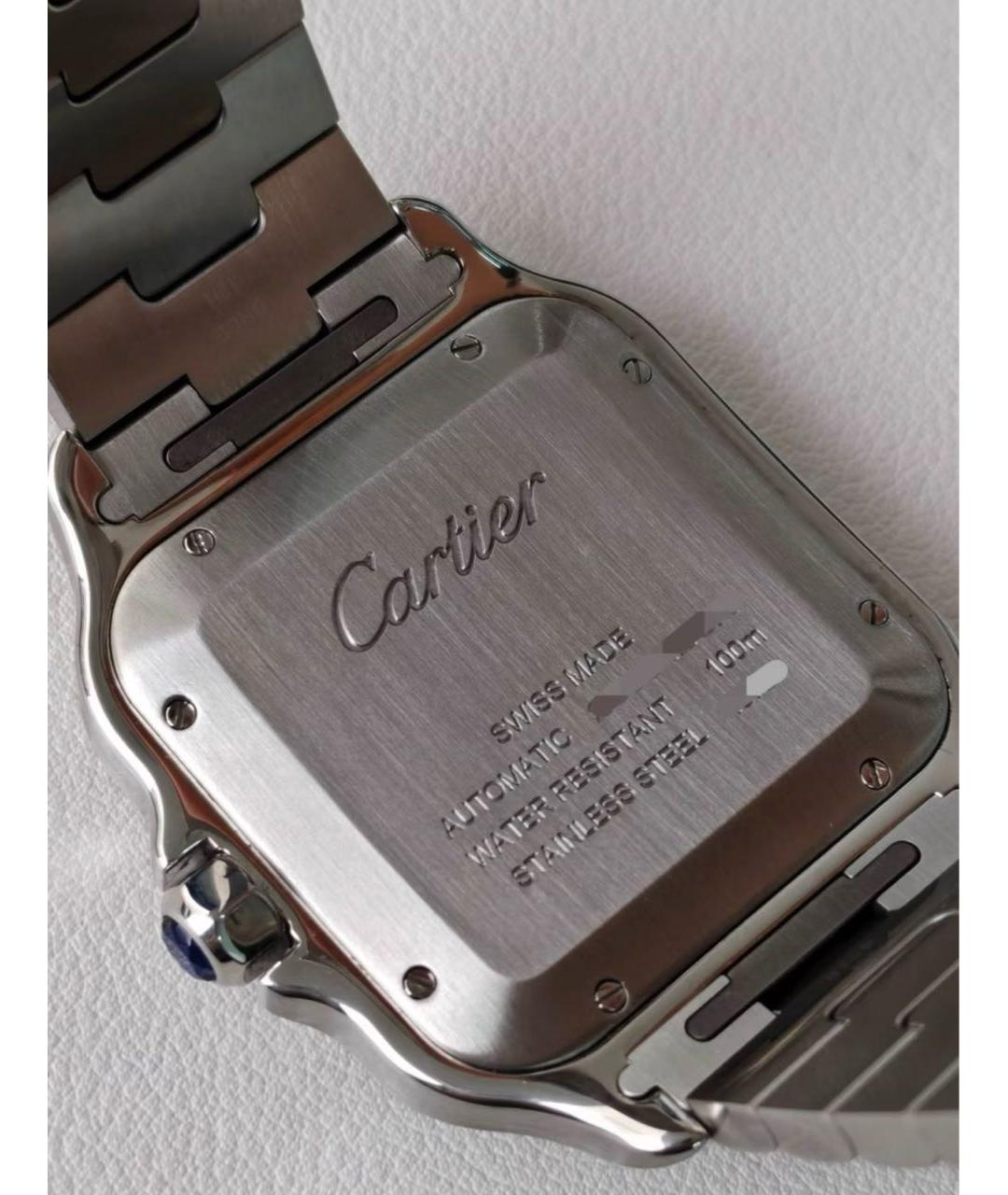 CARTIER Серебряные часы, фото 6