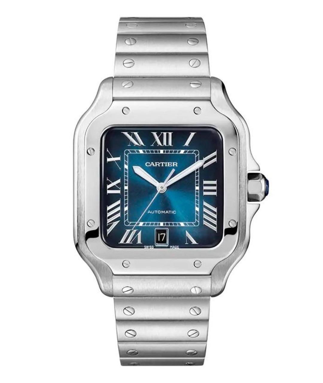 CARTIER Серебряные часы, фото 1