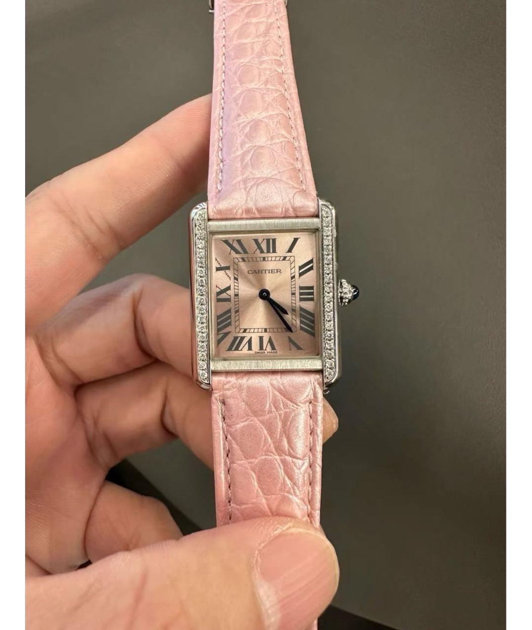 CARTIER Серебряные часы, фото 2