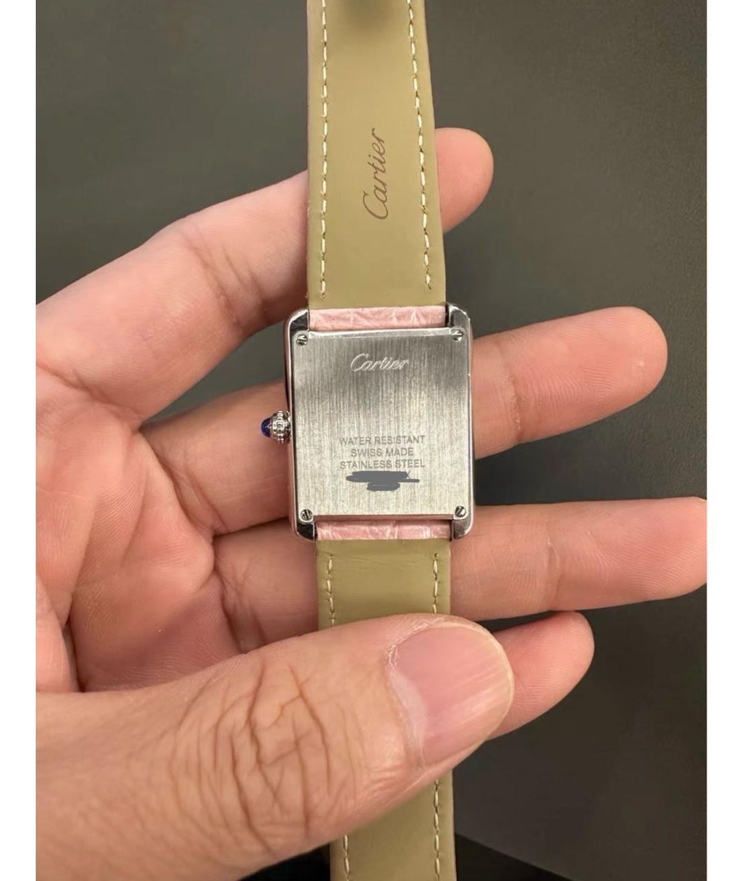 CARTIER Серебряные часы, фото 3