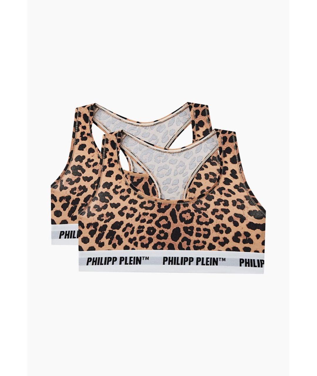 PHILIPP PLEIN Коричневый бюстгалтеры, фото 5