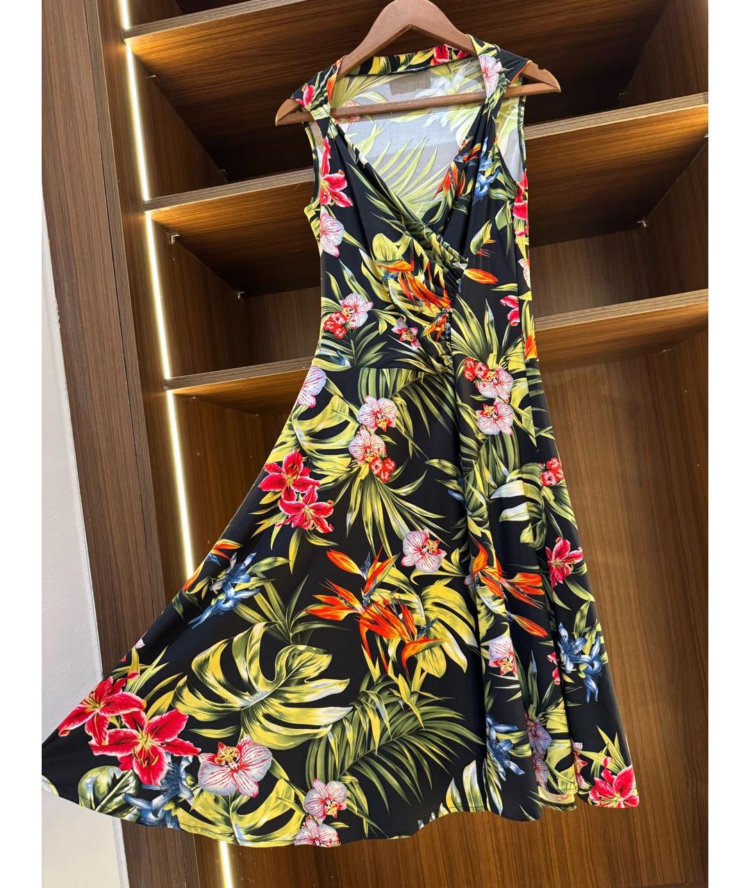 DOLCE&GABBANA Мульти нейлоновый сарафан, фото 2