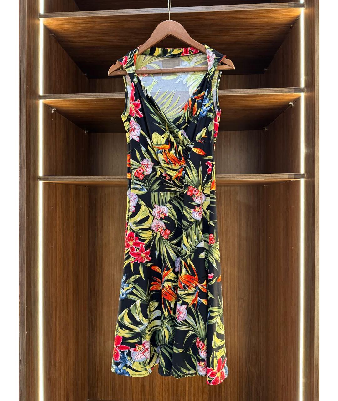 DOLCE&GABBANA Мульти нейлоновый сарафан, фото 9